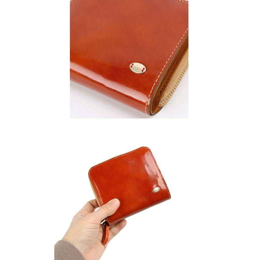 ノベルティプレゼント ポイント10倍 Dakota ダコタ グロッソ 二つ折り財布 エナメル加工 カード収納 レディース 大人 ネイビー ピンク キャメル 001 Morita Co Online Store 通販 Yahoo ショッピング