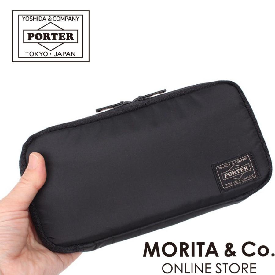長財布 メンズ ナイロン 軽量 Porter Tribe ポーター トライブ 財布 ロングウォレット ラウンドファスナー 吉田カバン