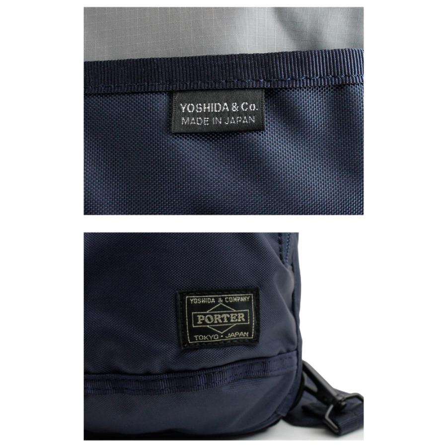ポーター フラッシュ ショルダーバッグ 689-05941 PORTER FLASH バッグ ワンショルダー ボディバッグ メンズ 斜めがけ 軽い 軽量 撥水 日本製_11