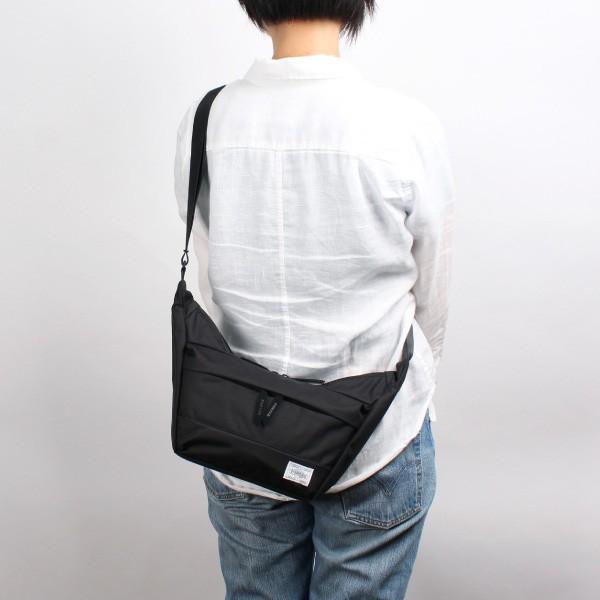 ポーター ポーターガール ムース ショルダーバッグ(S) 751-09875 PORTER GIRL MOUSSE バッグ レディース B5 斜めがけ 軽いブラック 吉田カバン ブランド STORE 通販 PORTER ポーター ミニロールバッグ カーキブラック2点セット