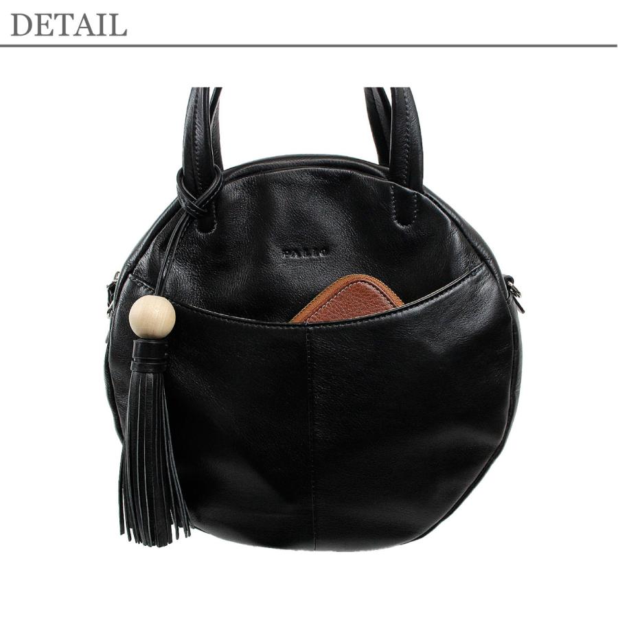 palio 丸型ショルダー レザー PALIO ショルダーバッグ レディース ブランド 革 バッグ 使い