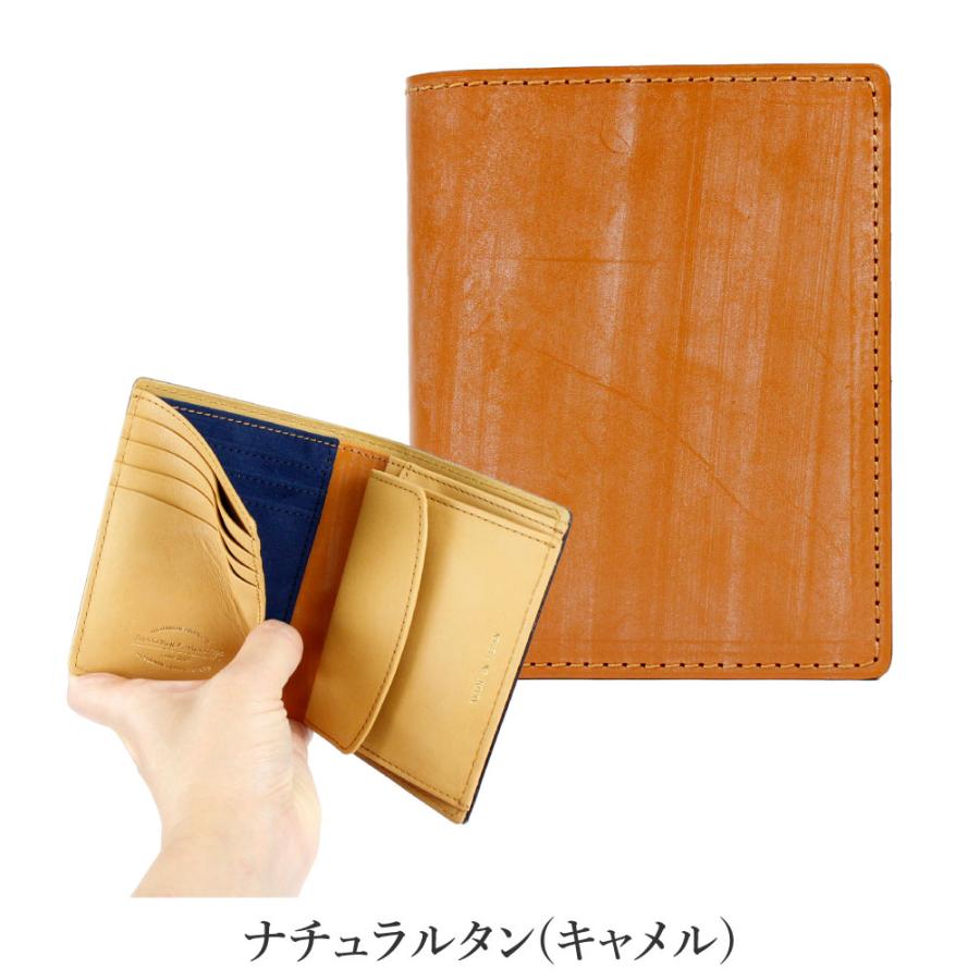 未使用定4.6万PORTER DUKE ブライドルレザー ウォレット キャメル