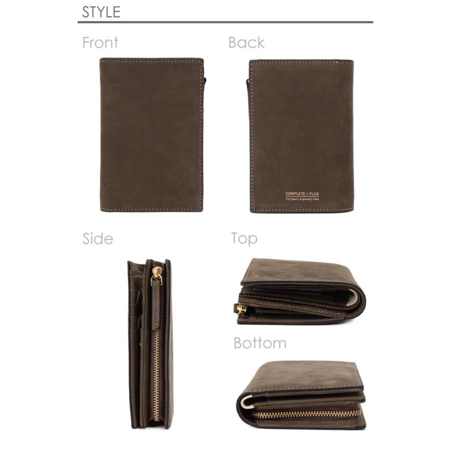 COMPLETE PLUS（コンプリートプラス） 二つ折り財布 メンズ ミディアム