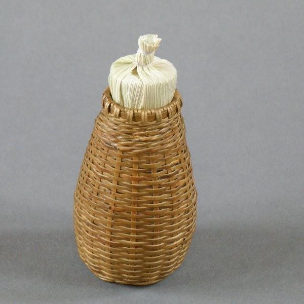 振出し　茶箱　茶籠　燻煙千島笹　