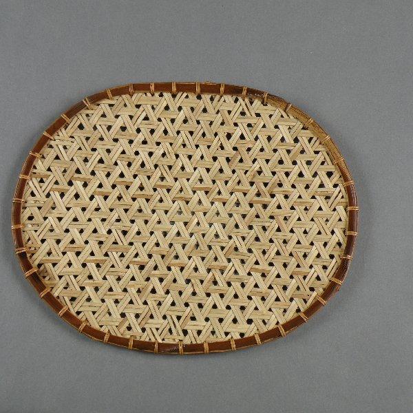 ★☆竹製手編みランチョンマット2枚セット(日本製/未使用品) ランチョンマット 竹 竹製 インテリア 装飾 食卓 おもてなし