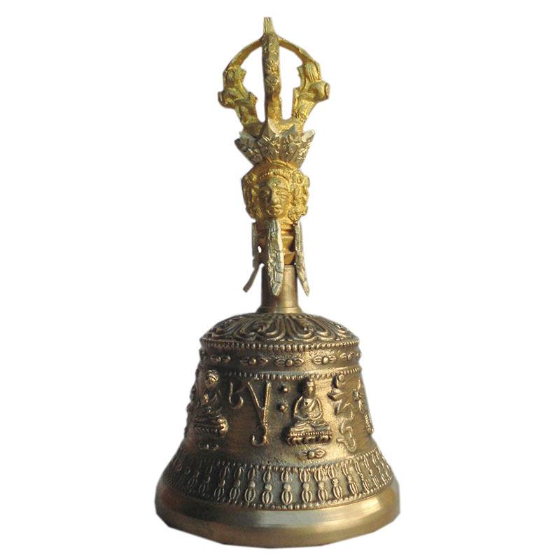 仏具 ネパール仏具 ガンダー（ベル）5 : アジア雑貨ビンゴ - 通販
