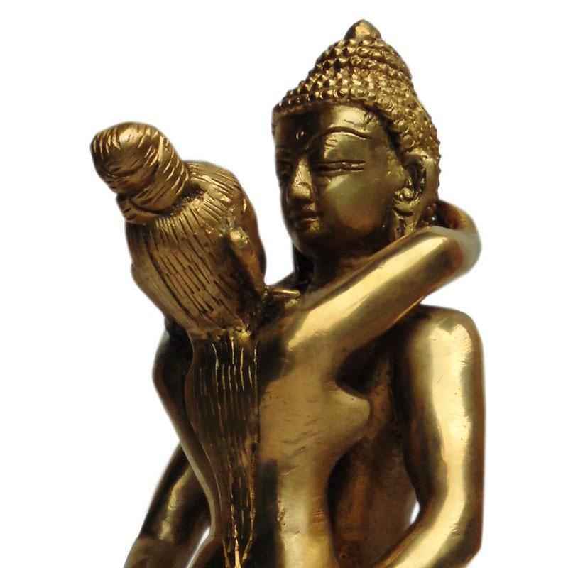 仏像 ネパール仏像 真鍮製 ブッタ・シャクティー11 : アジア雑貨