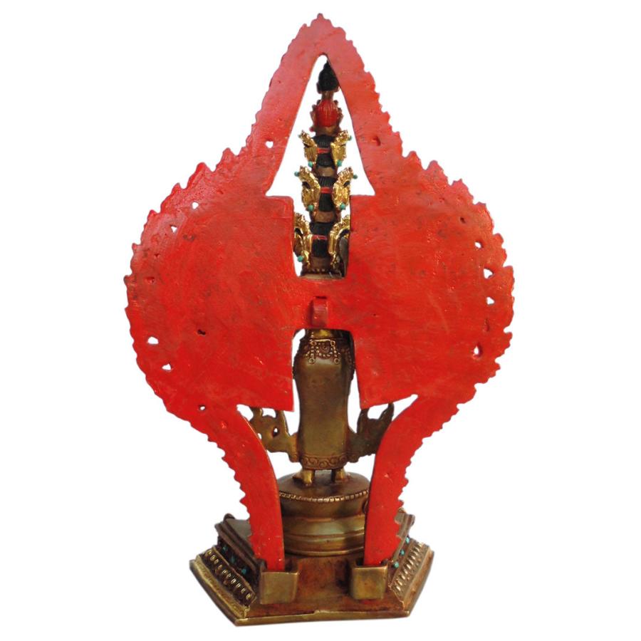 ☆彡　銅製　観世音菩薩　立像　在銘　観音様　高４１０ｍｍ　仏像　仏壇　仏具　骨董 ☆彡 銅製 観世音菩薩 立像 在銘 観音様 高410mm 仏像 仏壇