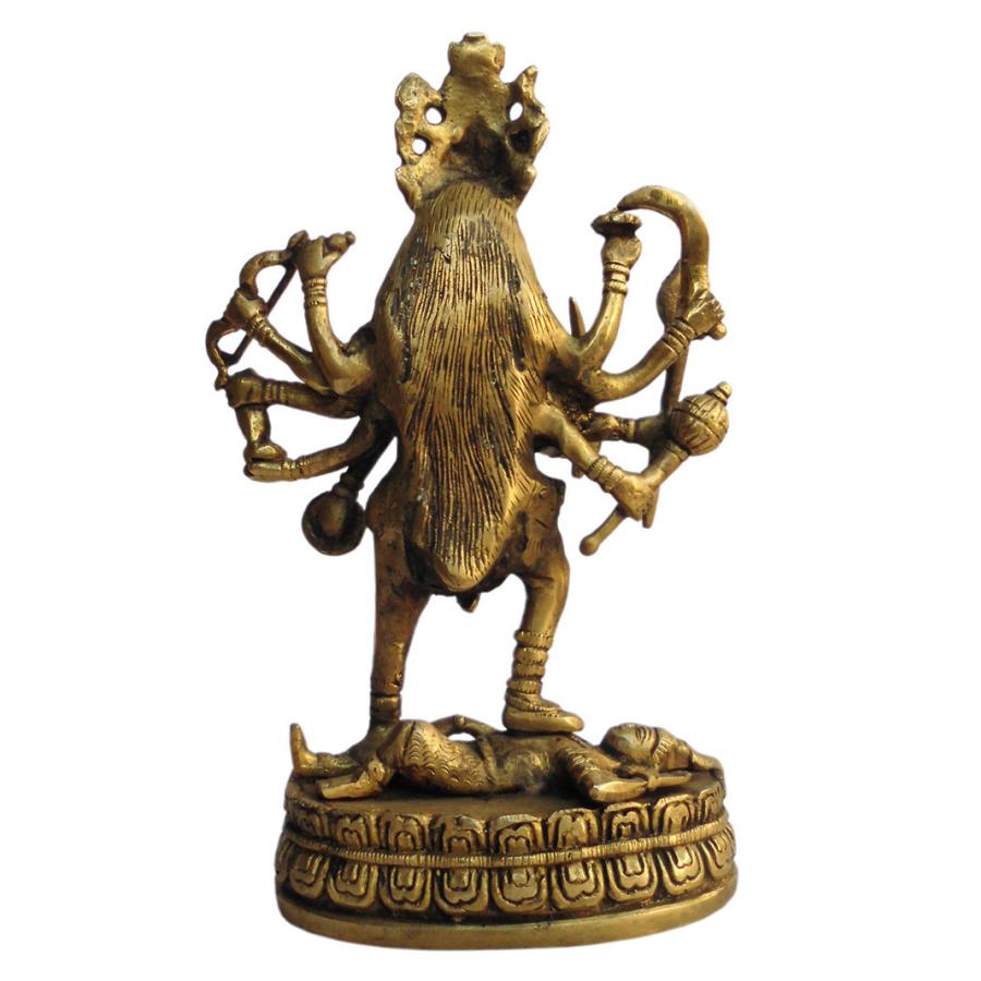 仏像 ネパール仏像 真鍮製 カーリー・マー37 : アジア雑貨ビンゴ