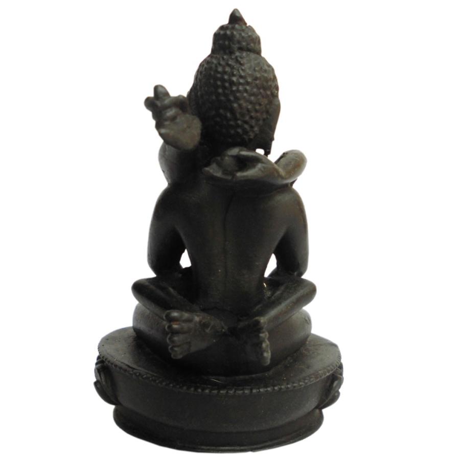 ブッタの生誕地ネパール製ブッタ像ー金張り ブッタ生誕地ネパール製上質なブッタ像ー金メッキ