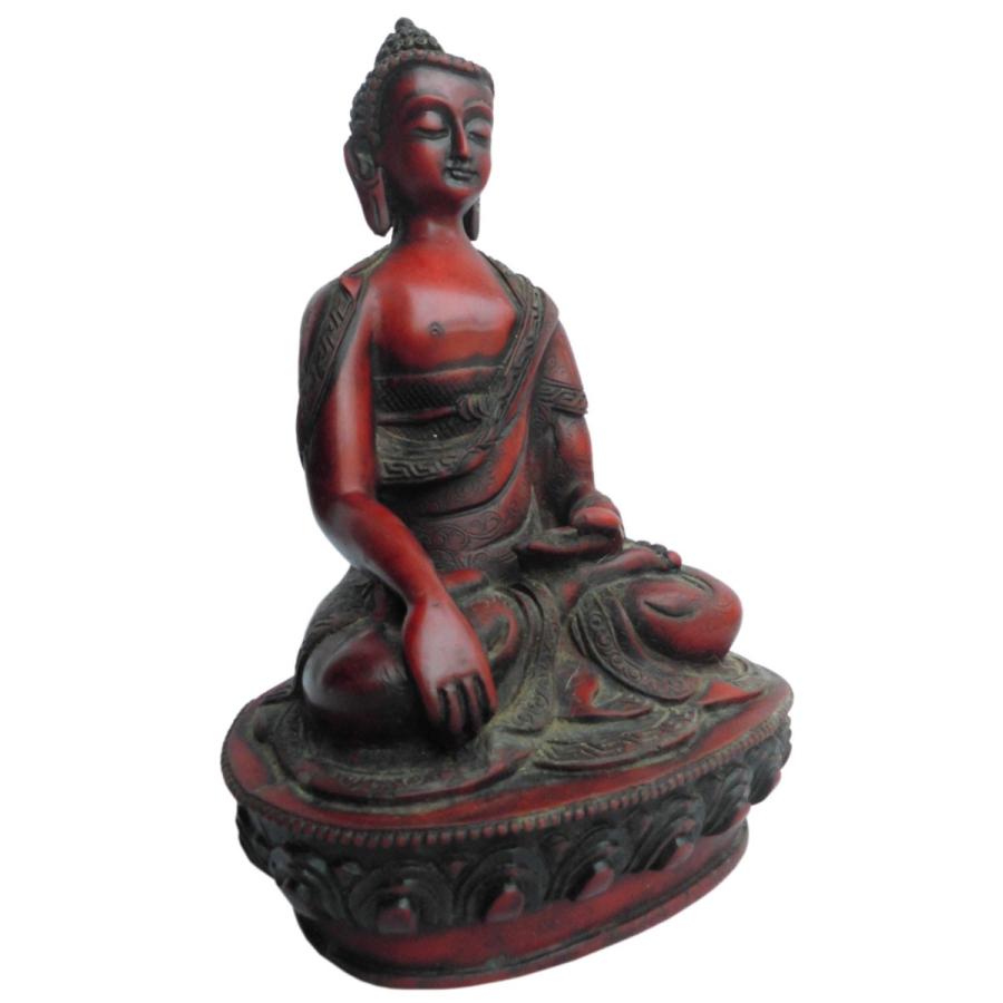 仏像 ネパール仏像 釈迦如来像 : アジア雑貨ビンゴ - 通販