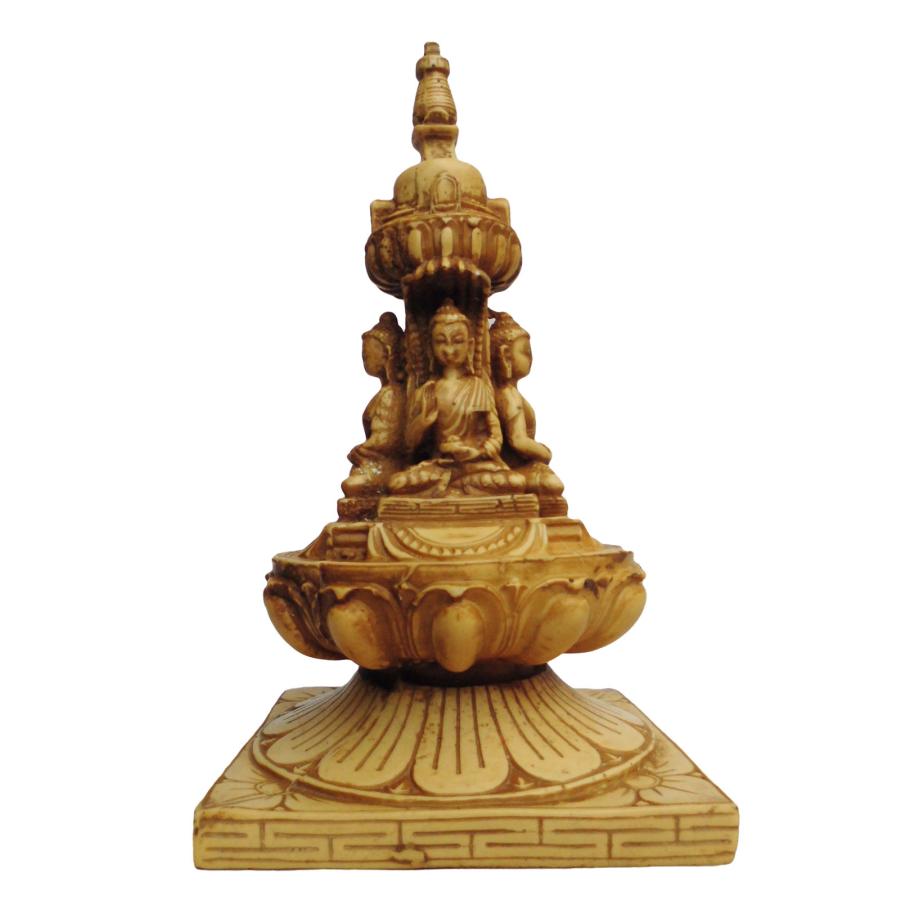 仏具 ネパール仏像 ストゥーパ(仏塔)1 : アジア雑貨ビンゴ - 通販