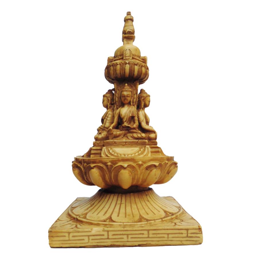 仏具 ネパール仏像 ストゥーパ(仏塔)1 : アジア雑貨ビンゴ - 通販