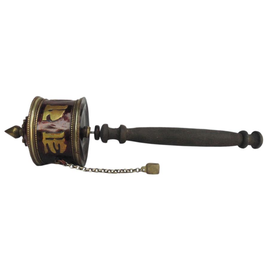仏具 ネパール仏具 マニ車18 : アジア雑貨ビンゴ - 通販 - Yahoo