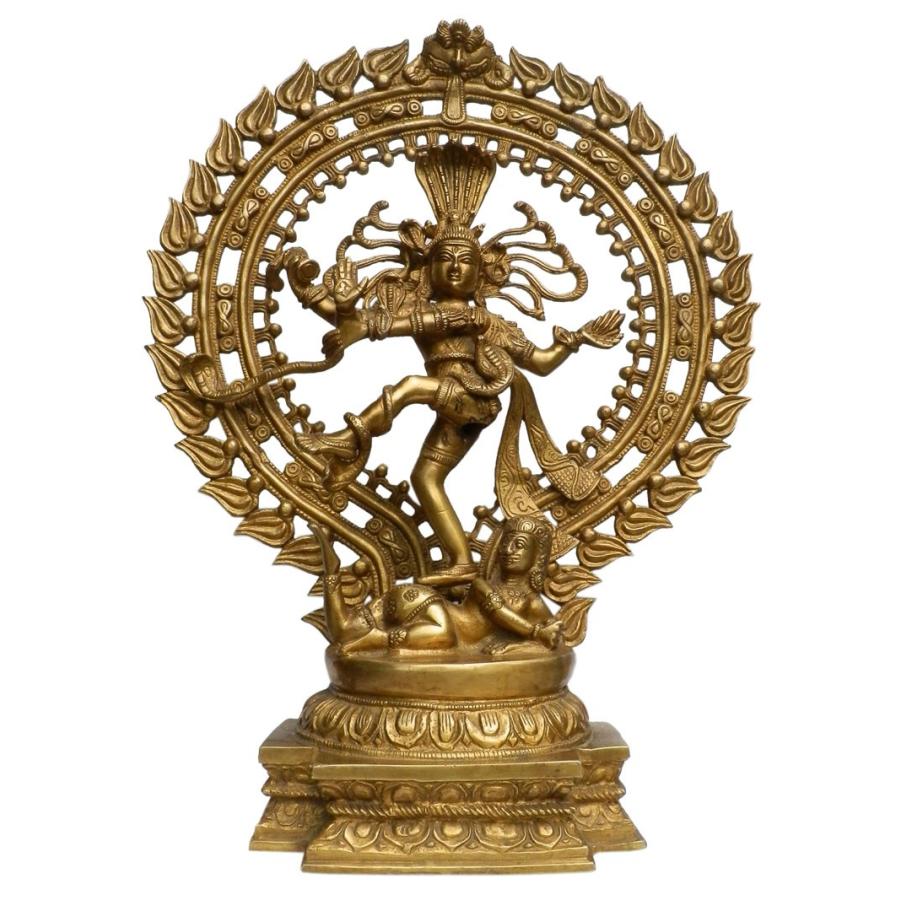 仏像 ヒンズー教 特大ナタラージャ(ダンシング・シヴァ) : アジア雑貨