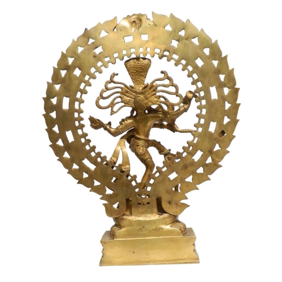 仏像 ヒンズー教 特大ナタラージャ(ダンシング・シヴァ) : アジア雑貨