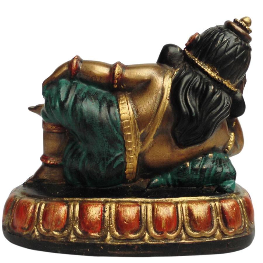 古銅 ガネーシャ 涅槃像 神 古銅 ガネーシャ 涅槃像 神