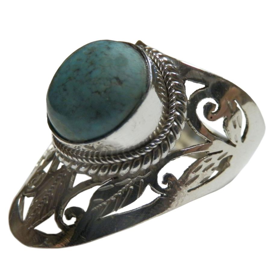 リング ターコイズ・リング35