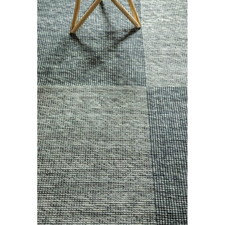 ラグ カーペット 160x230 秋 冬 手織り(手機) ALENO 101 グレー 快適 ウール 北欧 リビング 寝室 オールシーズン おしゃれ 調湿機能 絨毯 柔らかい 暖かい_1