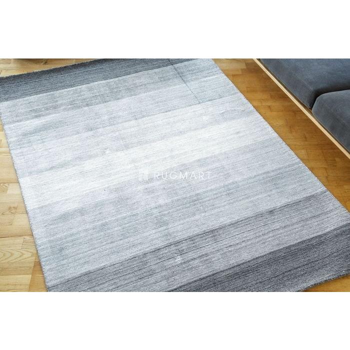 ラグ カーペット 秋 冬 160x230 手織り 絨毯 話題のSDGs素材 ヴィスコース 人工 シルク GAVINO-GRADATION おしゃれ グレーフュージョン リビング オールシーズン | EーBLIND | 06