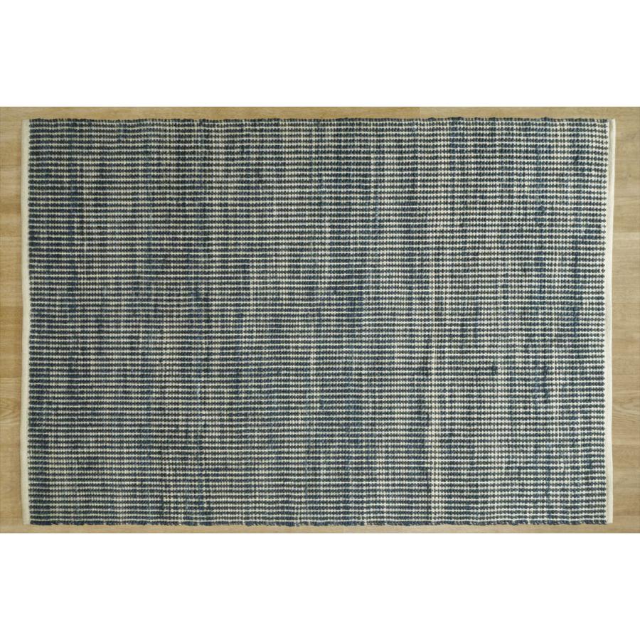 ラグ カーペット キリム 140x200 秋 冬 手織り エコ素材 JURO PLAIN ブルー 快適 おしゃれ 北欧 リビング 寝室 オールシーズン 絨毯 柔らかい 暖かい | EーBLIND | 02