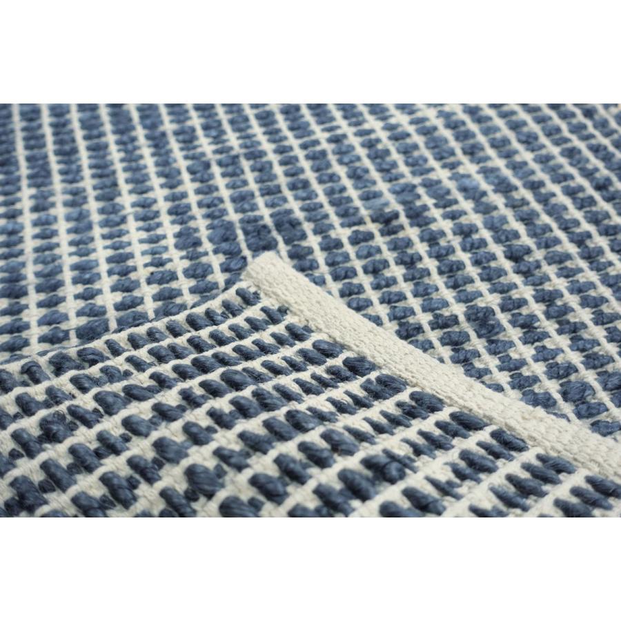 ラグ カーペット キリム 160x230 秋 冬 手織り エコ素材 JURO PLAIN ブルー 快適 おしゃれ 北欧 リビング 寝室 オールシーズン 絨毯 柔らかい 暖かい | EーBLIND | 03