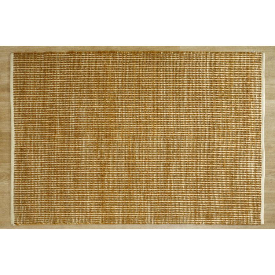 ラグ カーペット キリム 140x200 秋 冬 手織り エコ素材 JURO PLAIN オレンジ 快適 おしゃれ 北欧 リビング 寝室 オールシーズン 絨毯 柔らかい 暖かい | EーBLIND | 01