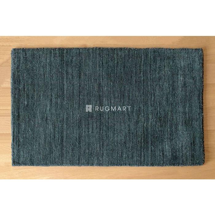 ラグ ギャッベ 50x80 手織り 秋 冬 快適 ウール LORI PLAIN チャコール おしゃれ 北欧 玄関 マット おしゃれ オールシーズン 調湿機能 絨毯 柔らかい 暖かい | EーBLIND