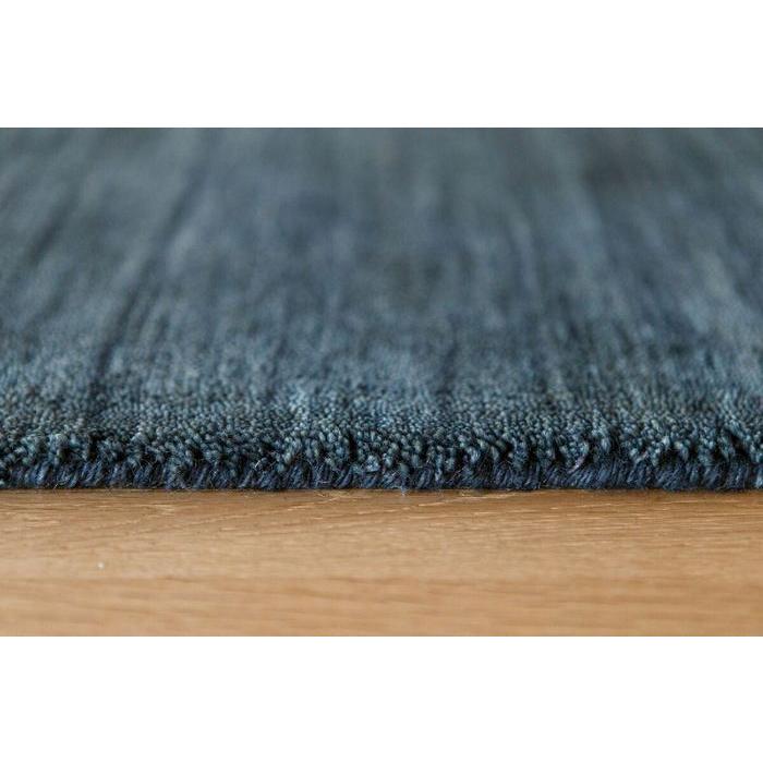 ラグ ギャッベ 50x80 手織り 秋 冬 快適 ウール LORI PLAIN チャコール おしゃれ 北欧 玄関 マット おしゃれ オールシーズン 調湿機能 絨毯 柔らかい 暖かい | EーBLIND | 01