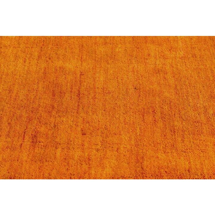 ラグ ギャッベ 140x200 手織り 秋 冬 快適 ウール LORI PLAIN オレンジ 北欧 リビング 寝室 オールシーズン 調湿機能 絨毯 柔らかい 暖かい | EーBLIND | 02