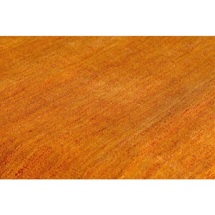 ラグ ギャッベ 160x230 手織り 秋 冬 快適 ウール LORI PLAIN オレンジ 北欧 リビング 寝室 オールシーズン 調湿機能 絨毯 柔らかい 暖かい | EーBLIND | 03