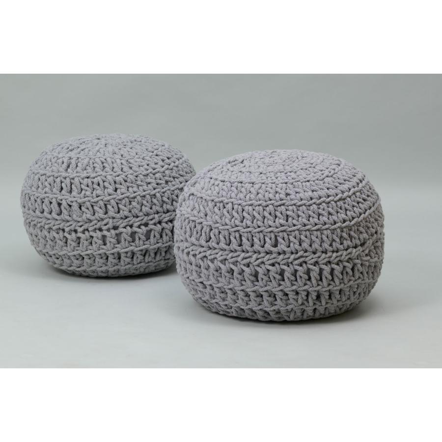 EーBLIND（イージーブラインド） プフ スツール クッション コットン