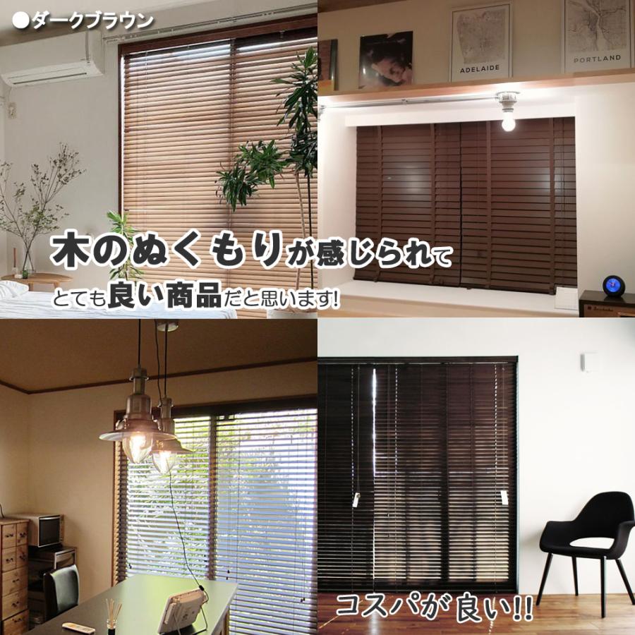ブラインドカーテン　特注品約170cm x 200cm EーBLIND ブラインド ブラインドカーテン ウッドブラインド 幅