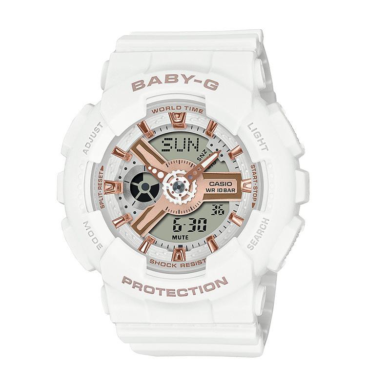 BABY-G ベビーG ホワイト ピンクゴールド BA-110XRG-7AJF CASIO カシオ 