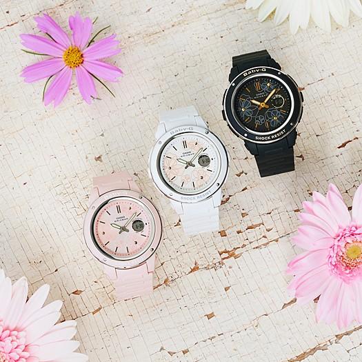 BABY-G CASIO カシオ ベビーG フローラル・ダイアル・シリーズ 黒
