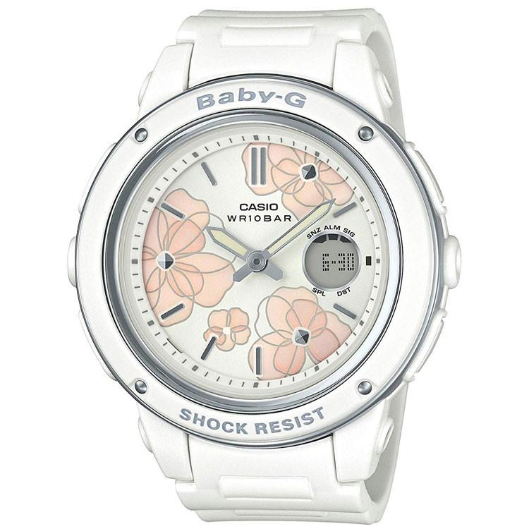 Casio カシオ Baby G ベビーg フローラル ダイアル シリーズ 白 腕時計 レディース Bga 150fl 7ajf Casiow Bga 150fl 7ajf E Bloom Yahoo 店 通販 Yahoo ショッピング