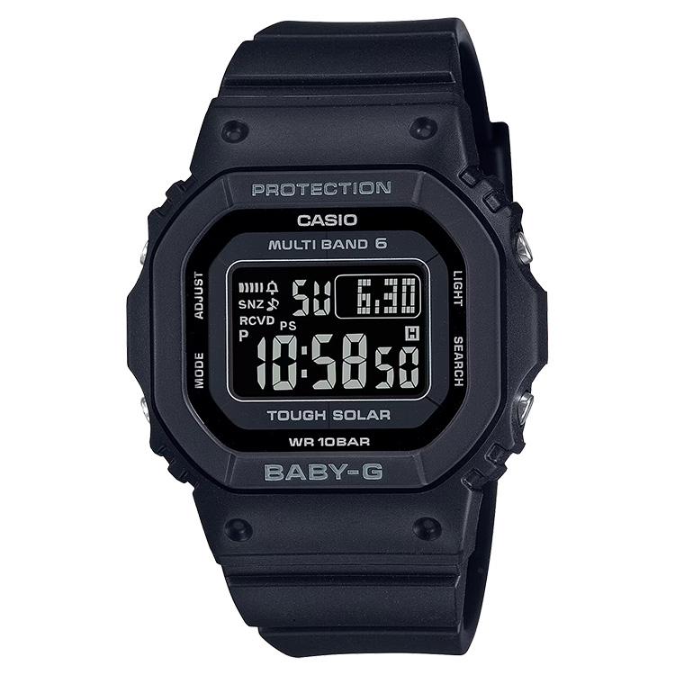 BABY-G ベビーG 電波ソーラー スクエア デジタル ブラック BGD-5650