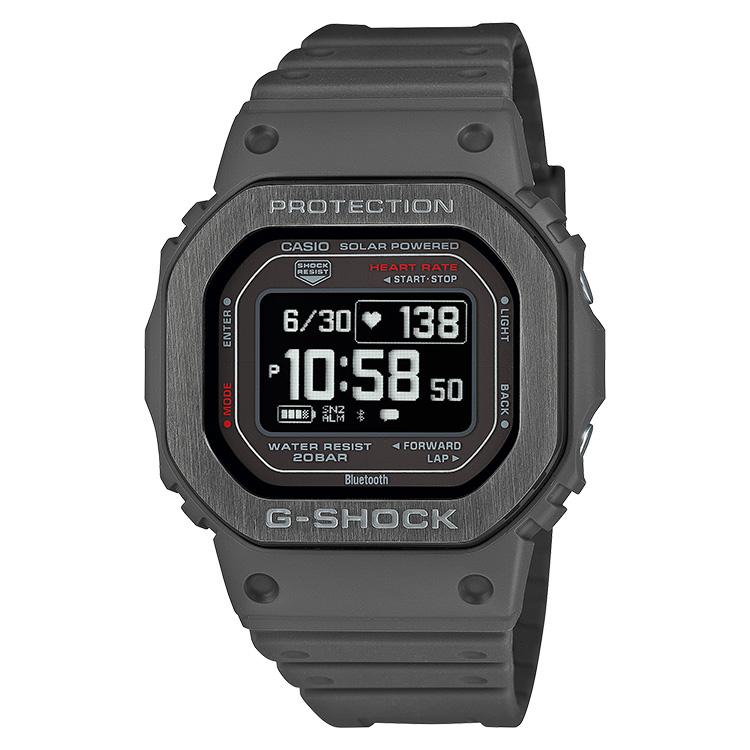 CASIO G-SHOCK DW-H5600MB-8JR 本体のみ　中古品 G-SHOCK gショック G-SQUAD 心拍計測 歩数計測 Gスクワッド グレー DW