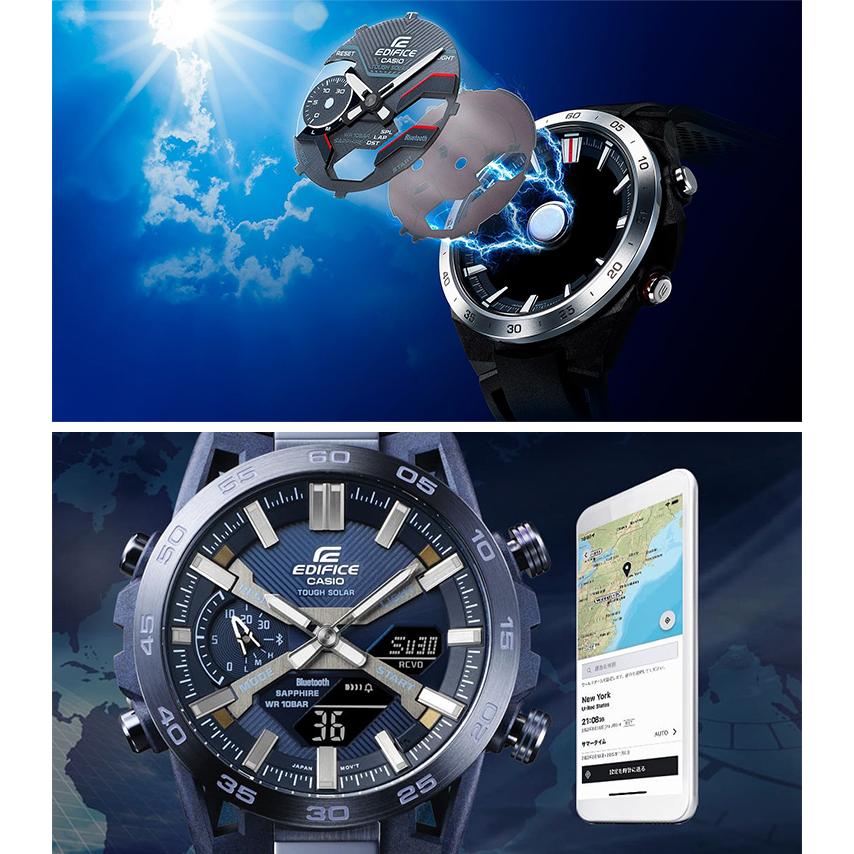EDIFICE（CASIO） エディフィス EDIFICE COOL BLUE EDITION スマホ連携