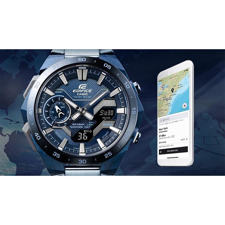 EDIFICE（CASIO） エディフィス EDIFICE COOL BLUE EDITION スマホ連携