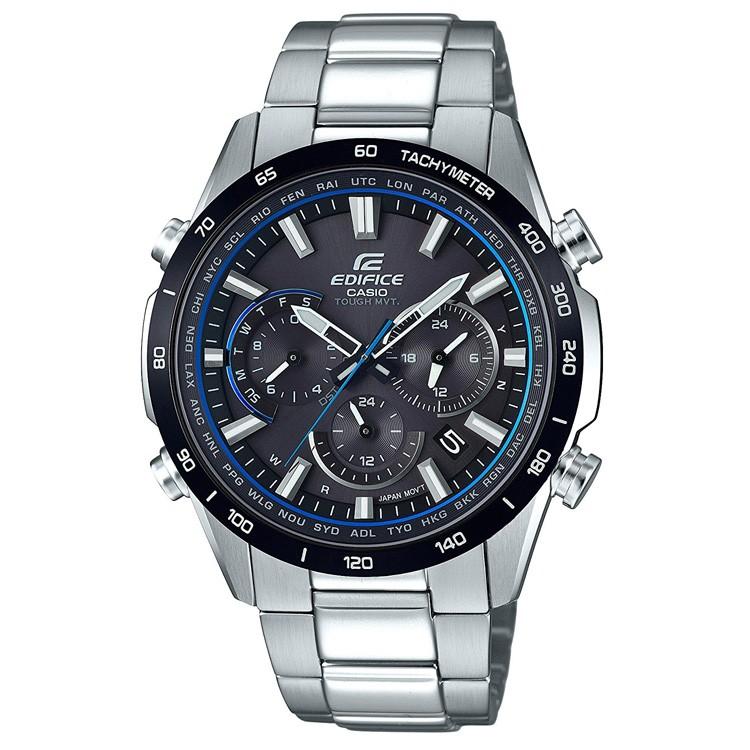 エディフィス EDIFICE カシオ CASIO 電波ソーラー タフソーラー メンズ 腕時計 EQW-T650DB-1AJF