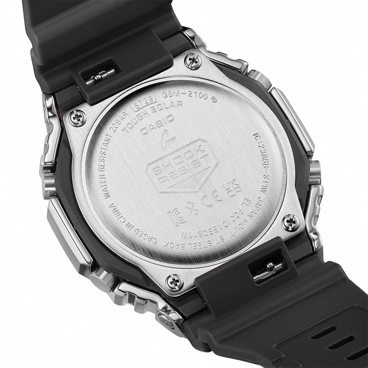 G-SHOCK gショック G-STEEL Gスチール 電波ソーラー スマホ連携 八角形