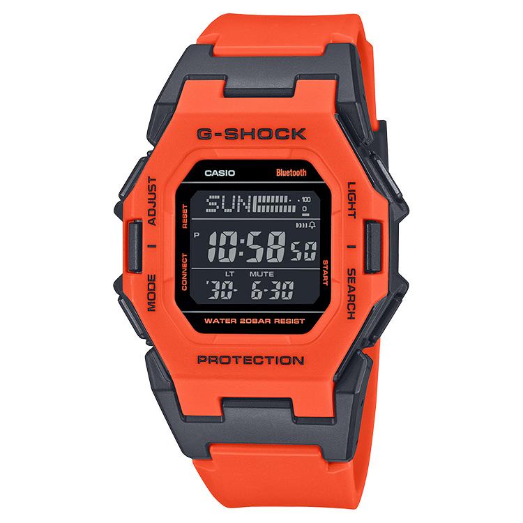 G-SHOCK gショック スマホ連携 モバイルリンク オレンジ ビビッド