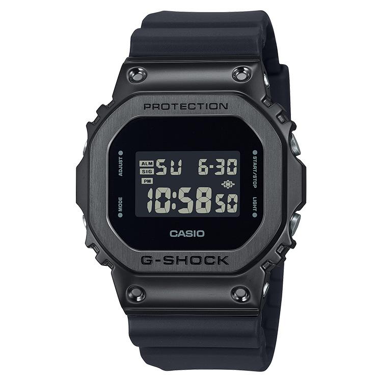 G-SHOCK gショック メタルベゼル デジタル オールブラック ペア G-SHOCK gショック メタルベゼル デジタル オールブラック ペア