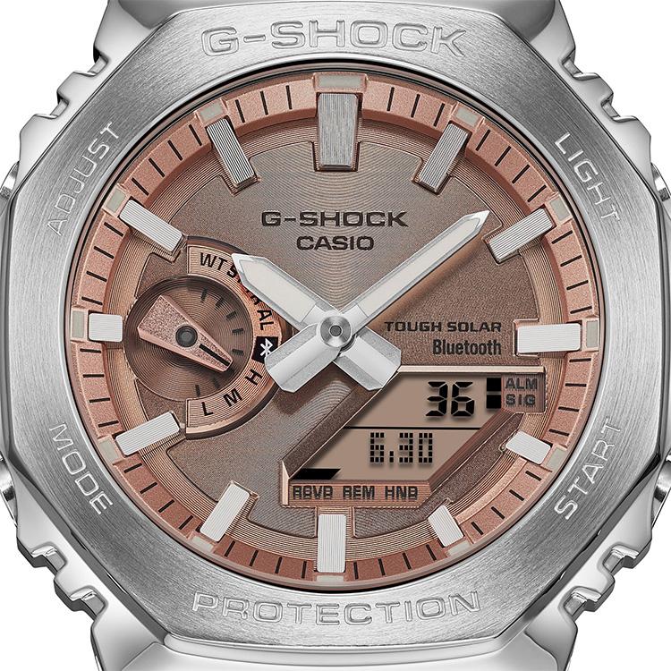 G-SHOCK gショック フルメタル スマホ連携 ソーラー 八角形 日本製