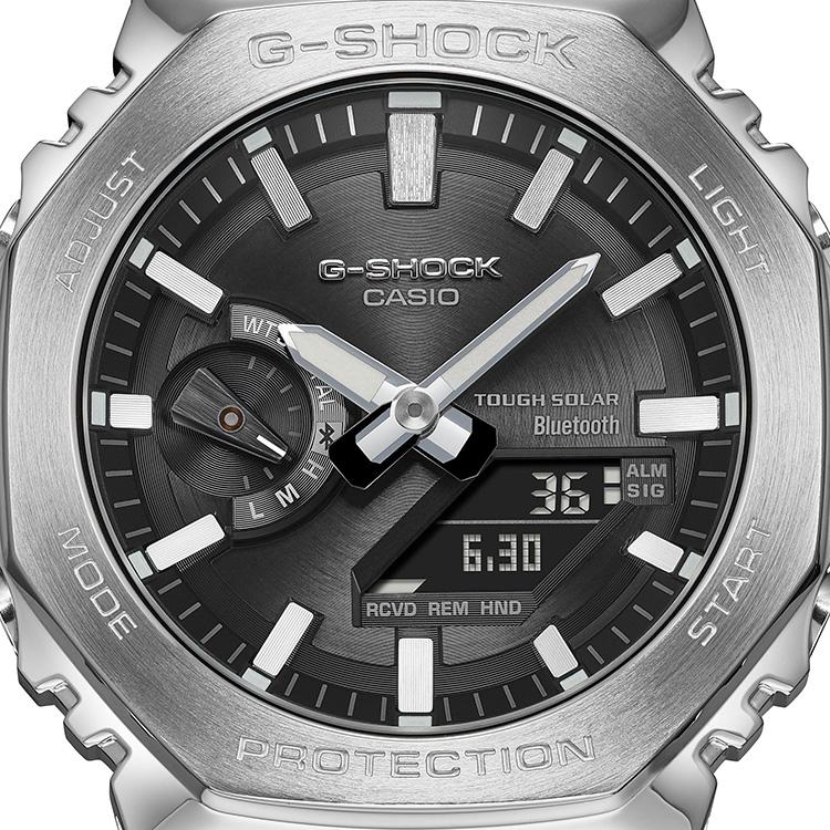 G-SHOCK gショック フルメタル スマホ連携 ソーラー 八角形 日本製