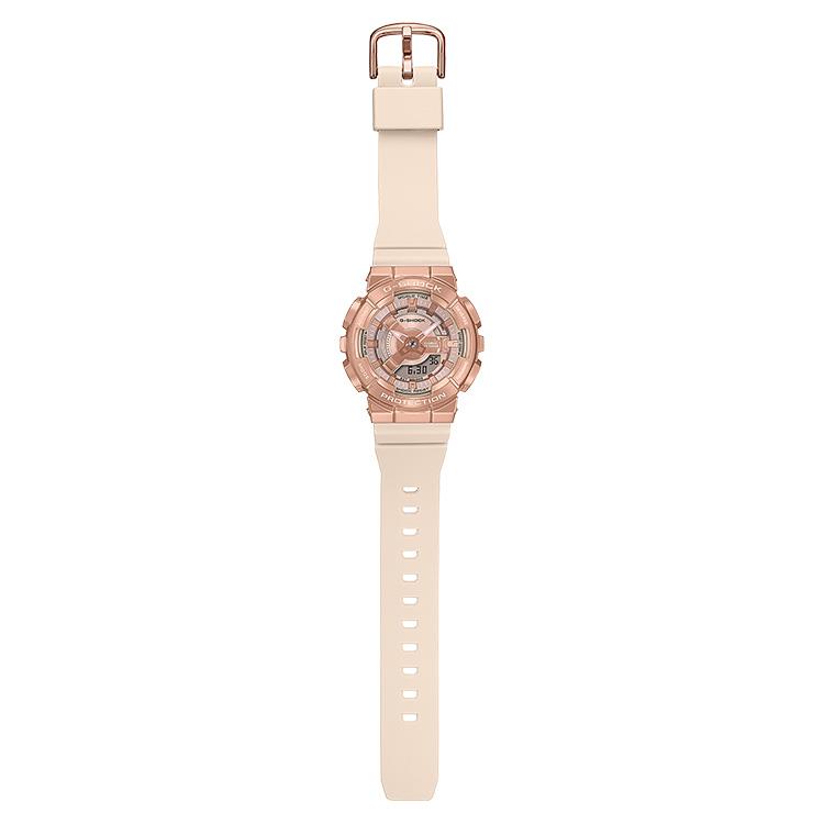 G-SHOCK Gショック WOMEN アナデジ メタルベゼル ピンクゴールド