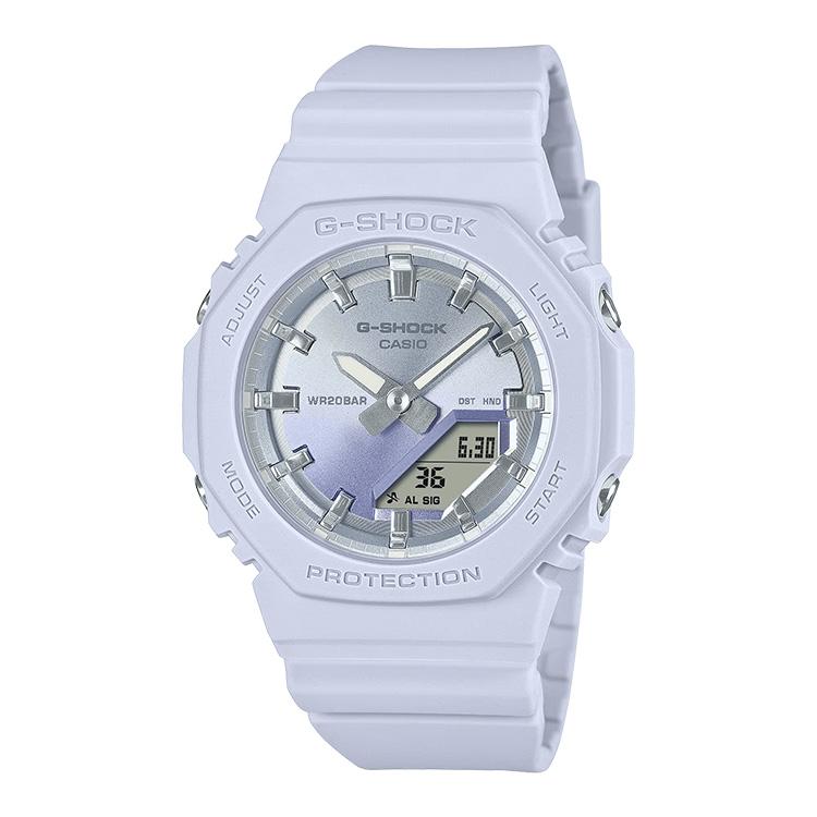 G-SHOCK gショック WOMEN ウーマン 小型 八角形 アナデジ ブルー GMA
