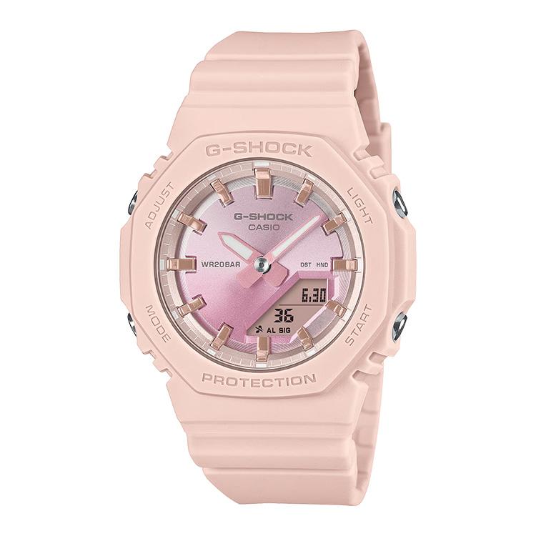 G-SHOCK gショック WOMEN ウーマン 小型 八角形 アナデジ ピンク GMA