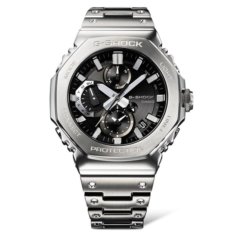 G-SHOCK gショック フルメタル クロノグラフ スマホ連携 ソーラー 八
